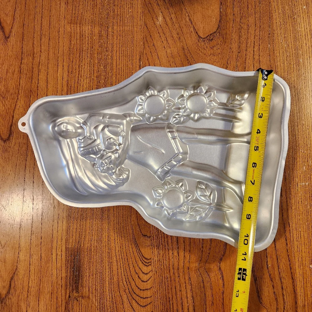 1995 Pocahontas Wilton Cake Pan Vintage 1990s Disney Birthday Cake Pan VTG - Picture 13 of 14